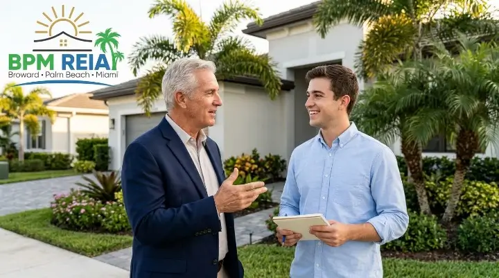 Investor and real estate mentor after a positive coaching outcome