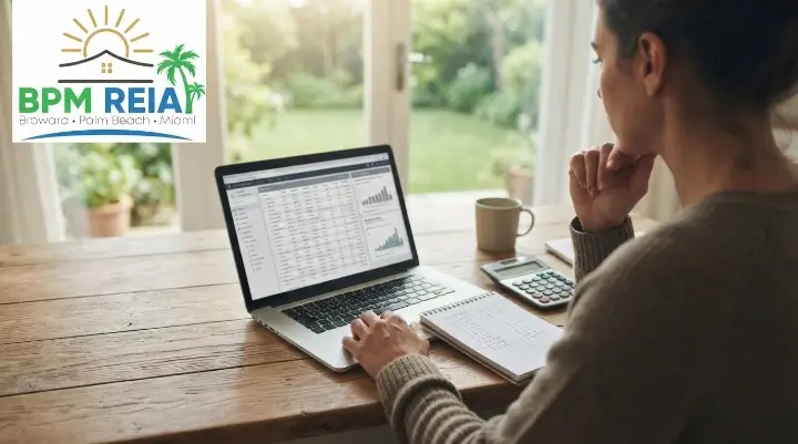 Investor comparing mentorship programme costs on a laptop and notepad